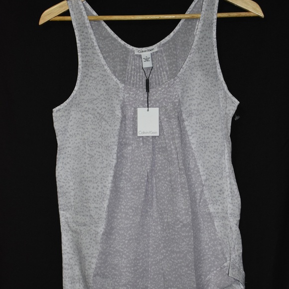 Calvin Klein Tops - Calvin Klein purple tank top cotton small NWT